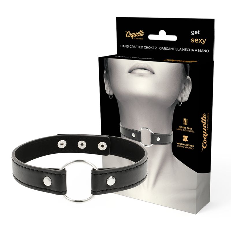 COQUETTE CHIC DESIRE - COLLANA IN PELLE VEGANA ACCESSORIO DONNA COQUETTE CHIC DESIRE - COLLANA IN PELLE VEGANA ACCESSORIO DONNA