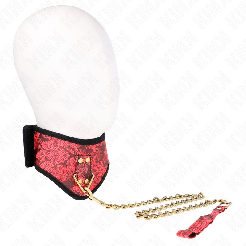 KINK - COLLANA MODELLO SCANDALO CON CINTURINO IN PIZZO 75 CM 44 X 10 CM KINK - COLLANA MODELLO SCANDALO CON CINTURINO IN PIZZO 75 CM 44 X 10 CM