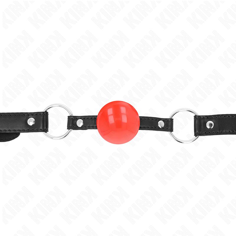 KINK - PALLA IN TPE ROSSA 4 CM GAG 60 x 2 CM KINK - PALLA IN TPE ROSSA 4 CM GAG 60 x 2 CM
