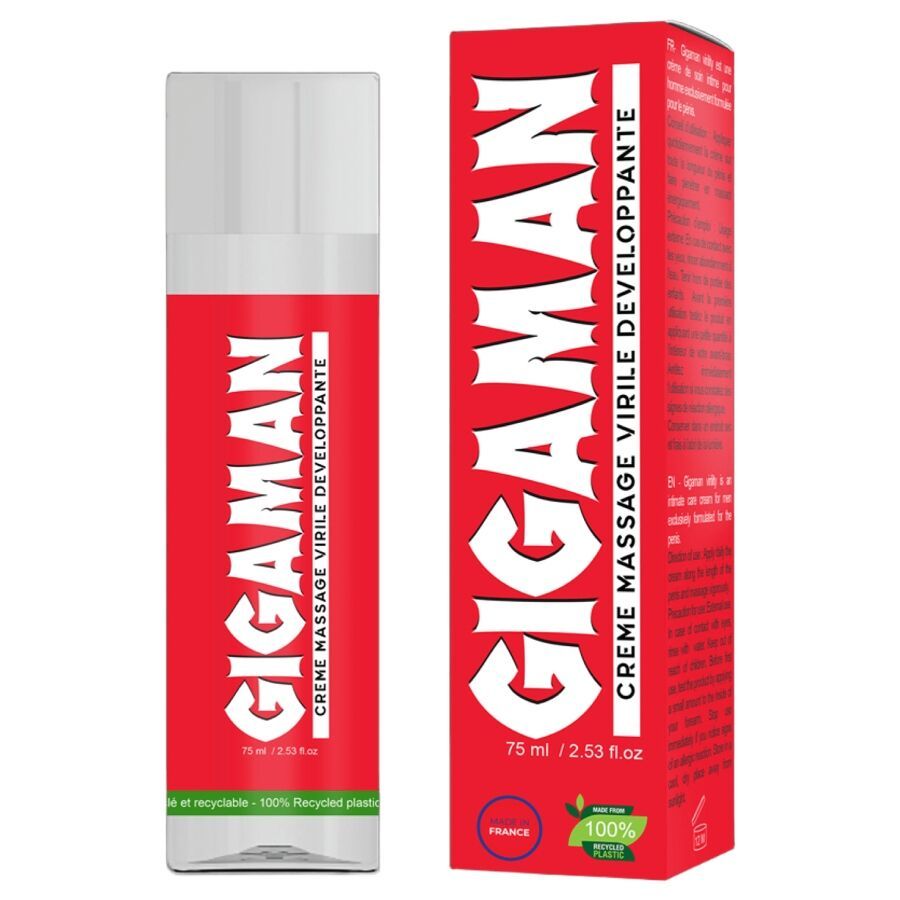 RUF - CREMA GIGAMAN PER LAUMENTO DELLA VIRILIT RUF - GIGAMAN CREAM FOR THE INCREASE OF VIRILITY
