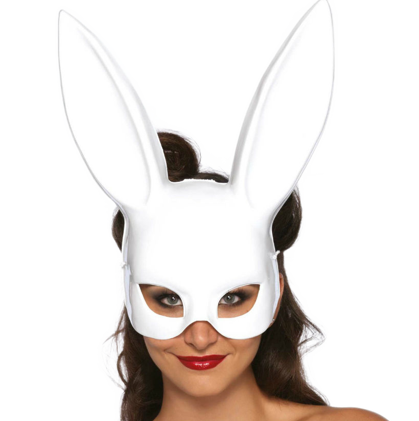 LEG AVENUE - MASCHERA CONIGLIO MASQUERADE BIANCA LEG AVENUE - MASCHERA CONIGLIO MASQUERADE BIANCA