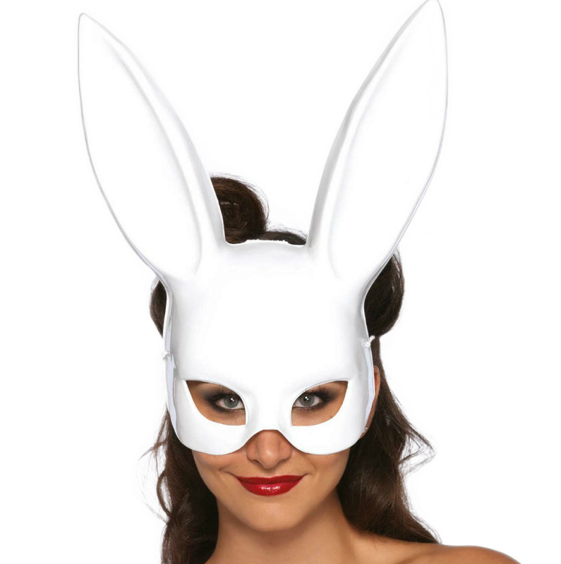 LEG AVENUE - MASCHERA CONIGLIO MASQUERADE BIANCA LEG AVENUE - MASCHERA CONIGLIO MASQUERADE BIANCA