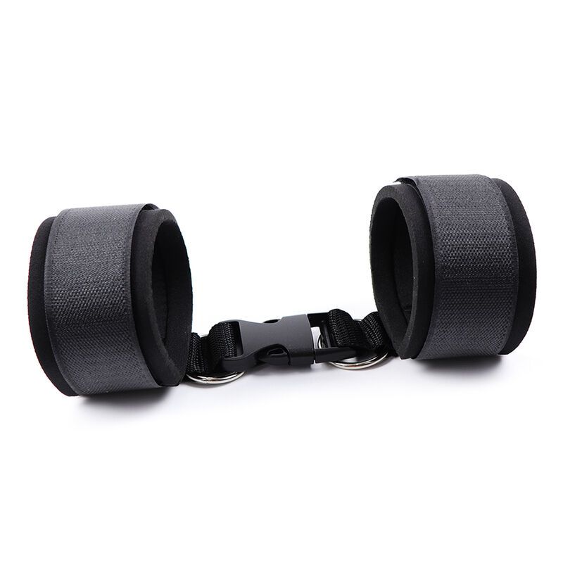 OHMAMA FETISH - FERMAPOLSO IN NEOPRENE CON GANCIO E ANELLO OHMAMA FETISH - FERMAPOLSO IN NEOPRENE CON GANCIO E ANELLO