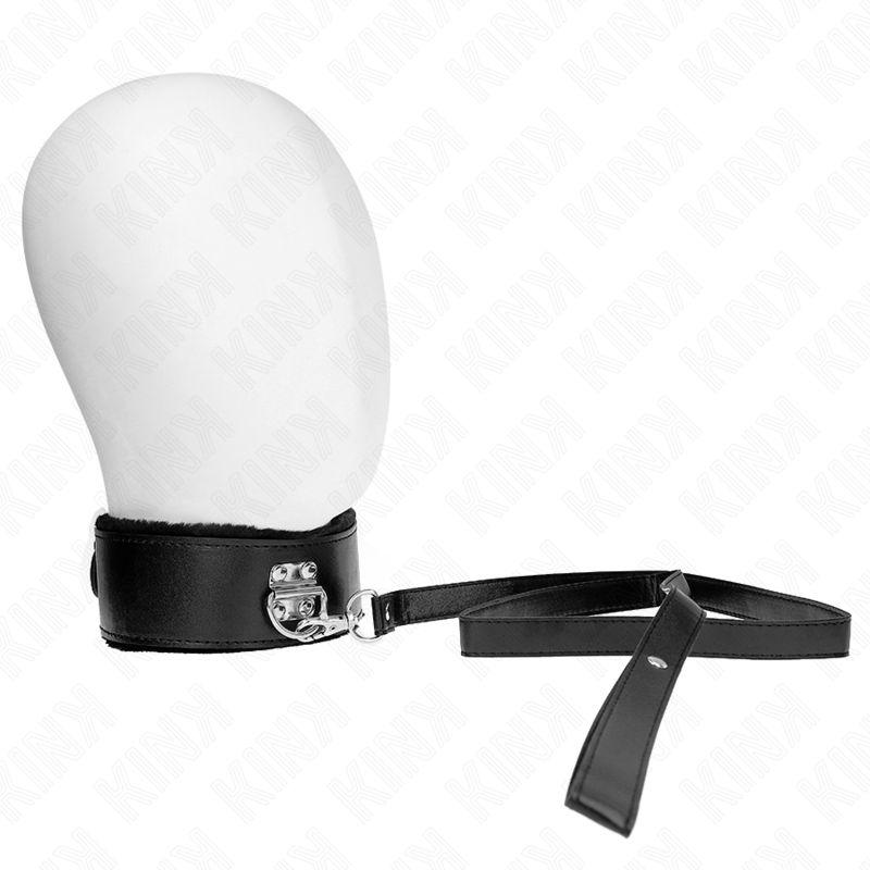 KINK - COLLANA CON GUINZAGLIO 116 CM CON BORCHIE IN ARGENTO MODELLO 4 NERO REGOLABILE 40-48 CM X 6 CM KINK - COLLANA CON GUINZAGLIO 116 CM CON BORCHIE IN ARGENTO MODELLO 4 NERO REGOLABILE 40-48 CM X 6 …