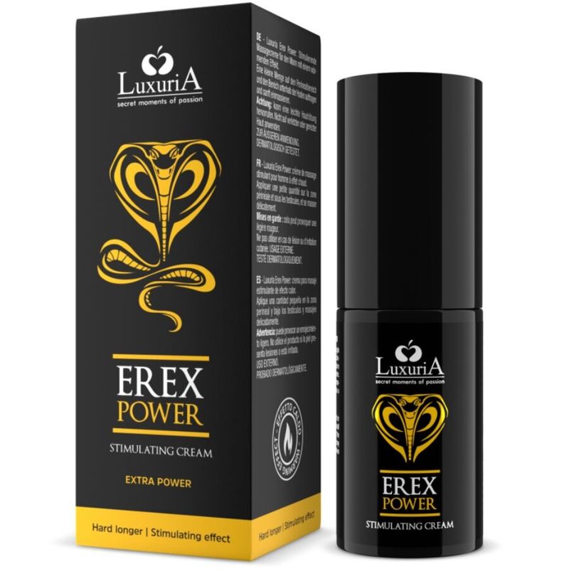 INTIMATELINE LUXURIA - EREX POWER HARD CREMA PENE PI� LUNGO 30 ML INTIMATELINE LUXURIA - EREX POWER HARD CREMA PENE PI� LUNGO 30 ML