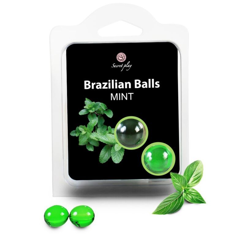 SECRETPLAY - 2 PALLINE BRASILIANE MENTA SECRETPLAY - 2 PALLINE BRASILIANE MENTA