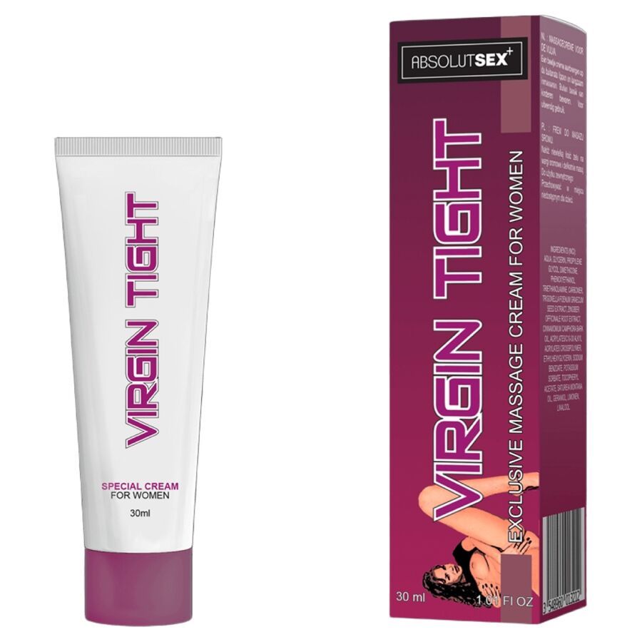 RUF - VIRGIN TIGHT CREMA RASSODANTE PER VAGINA STRETTA 30 ML RUF - VIRGIN TIGHT VAGINA FIRMING CREAM 30 ML