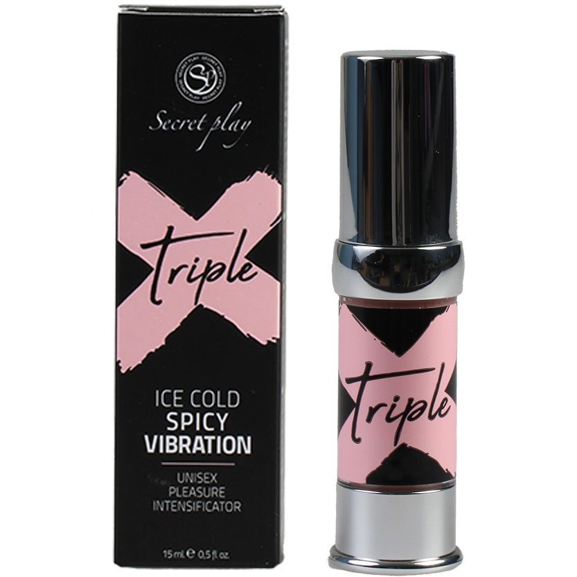 SECRETPLAY - TRIPLE X UNISEX PLEASURE INTENSIFICATOR SECRETPLAY - TRIPLE X UNISEX PLEASURE INTENSIFICATOR