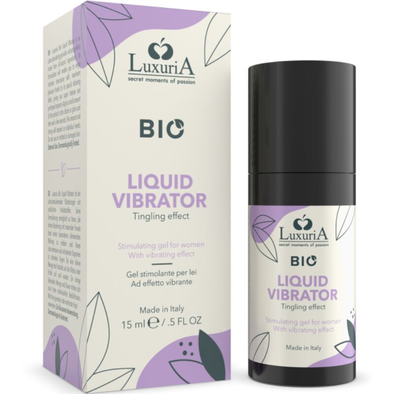 INTIMATELINE LUXURIA - GEL BIO STIMOLANTE PER LEI EFFETTO VIBRANTE 15 ML INTIMATELINE LUXURIA - BIO STIMULATING GEL FOR HER VIBRATING EFFECT 15 ML