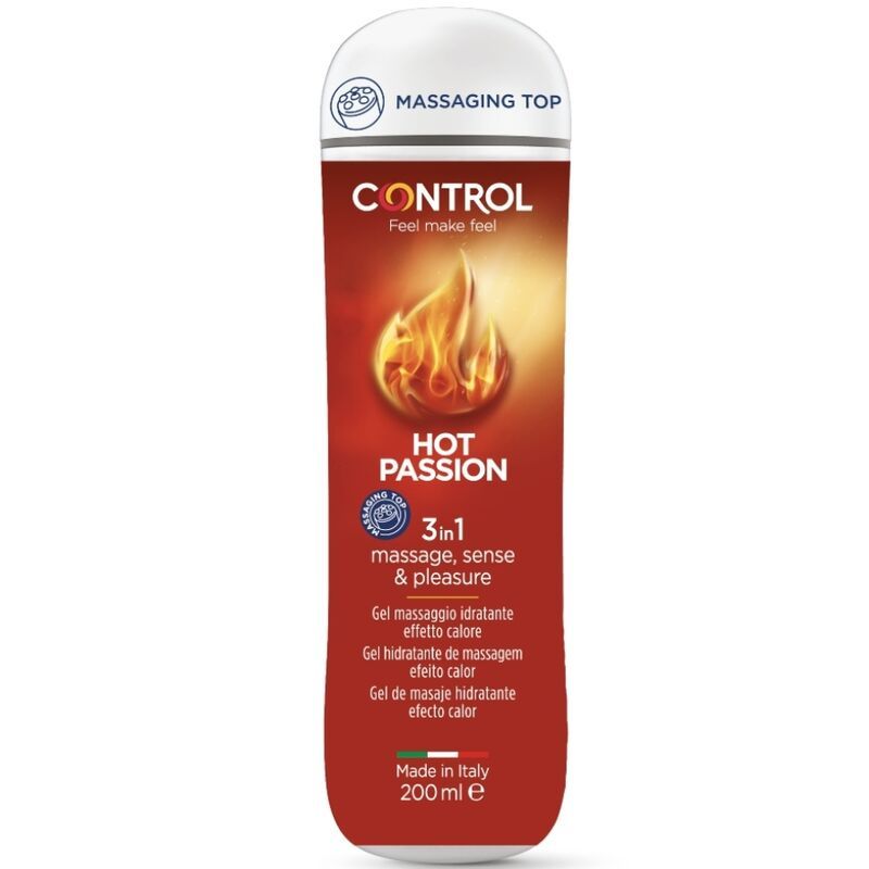CONTROL - HOT PASSION GEL 3 IN 1 200 ML CONTROL - HOT PASSION 3 IN 1 GEL 200 ML
