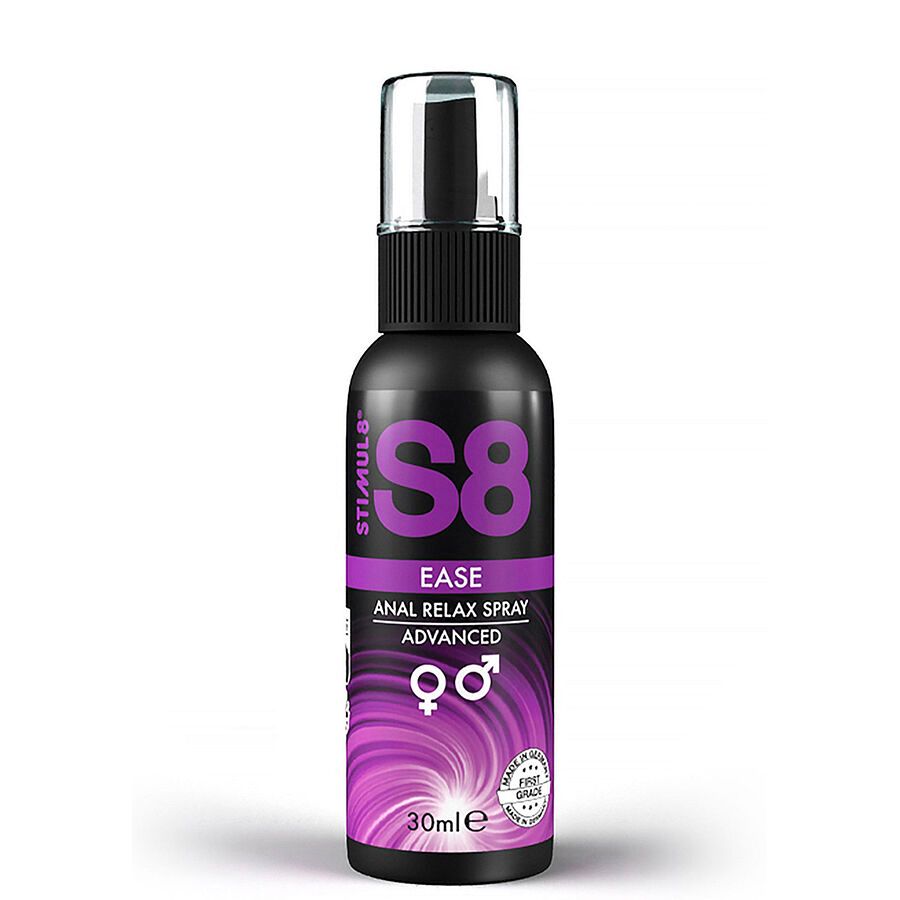 STIMUL8 - S8 EASE SPRAY RILASSANTE ANALE 30 ML STIMUL8 - S8 EASE ANAL RELAXING SPRAY 30 ML