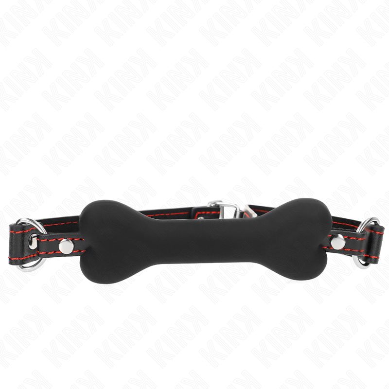 KINK - OSSO NERO 12 CM BAVAGLIO 63 x 2 CM KINK - OSSO NERO 12 CM BAVAGLIO 63 x 2 CM
