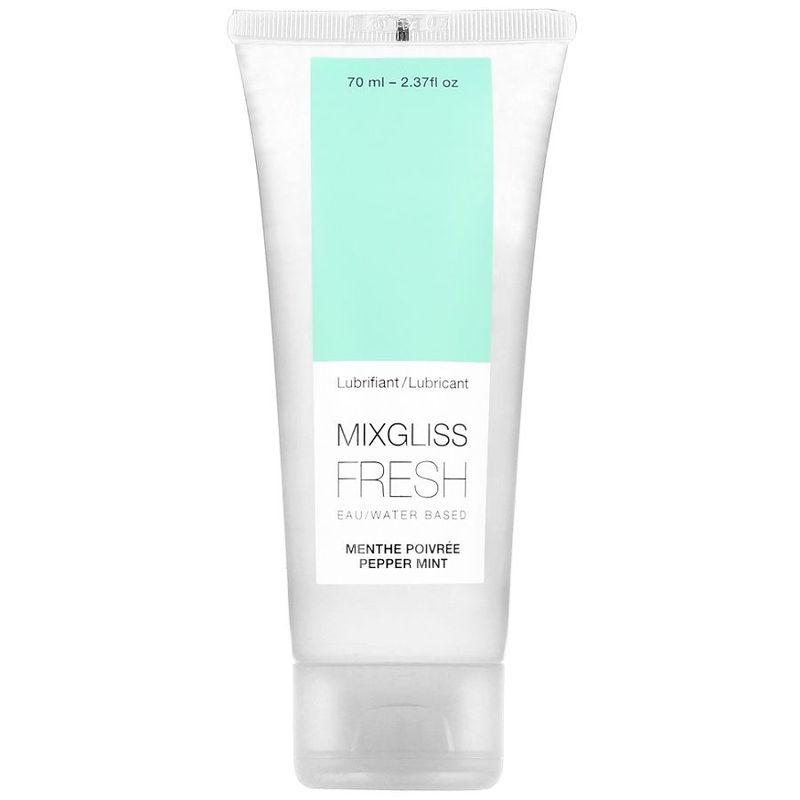 MIXGLISS - LUBRIFICANTE A BASE ACQUA EFFETTO FREDDO GUSTO MENTA 70 ML MIXGLISS - LUBRIFICANTE A BASE ACQUA EFFETTO FREDDO GUSTO MENTA 70 ML