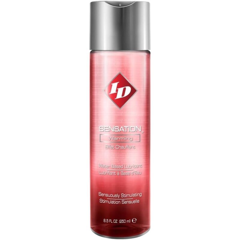 ID SENSATION - LUBRIFICANTE A BASE ACQUA CON EFFETTO CALORE 250 ML ID SENSATION - LUBRIFICANTE A BASE ACQUA CON EFFETTO CALORE 250 ML