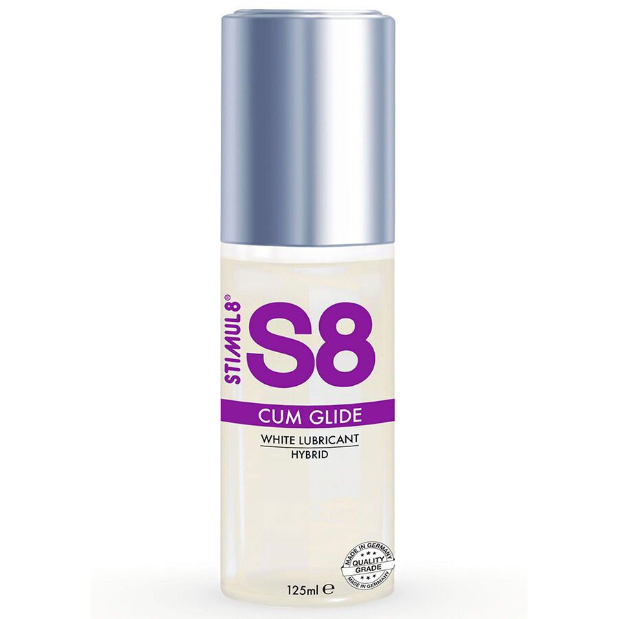 STIMUL8 - S8 CUM GLIDE LUBRIFICANTE IBRIDO 125 ML STIMUL8 - S8 CUM GLIDE LUBRIFICANTE IBRIDO 125 ML