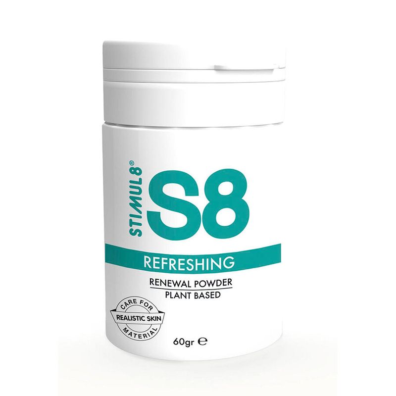 STIMUL8 - S8 POLVERE RINNOVATRICE NATURALE RINFRESCANTE 60 GR STIMUL8 - S8 POLVERE RINNOVATRICE NATURALE RINFRESCANTE 60 GR