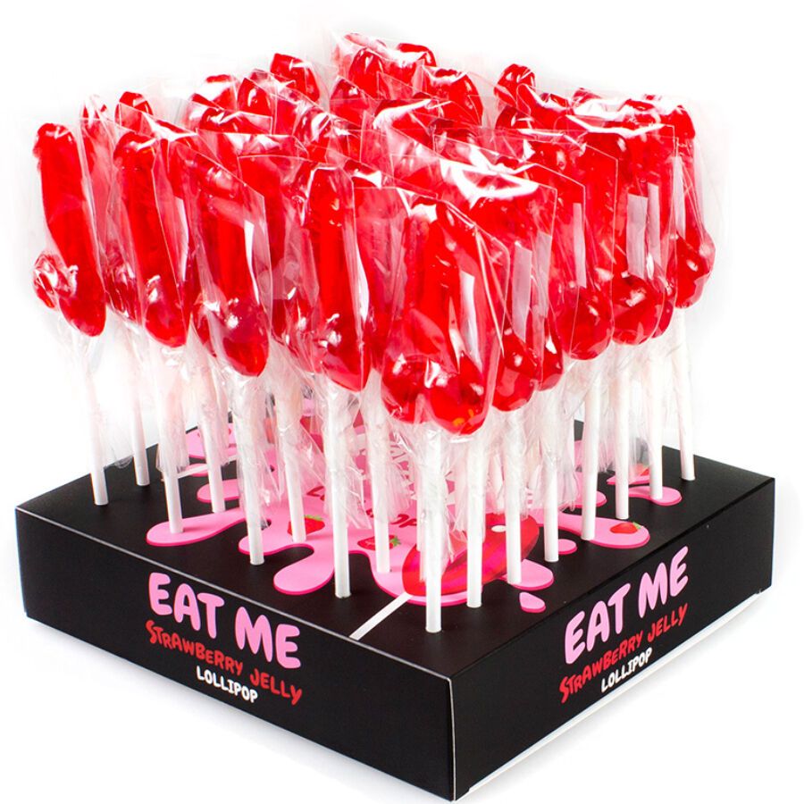 SECRETPLAY - ASSORTIMENTO ESPOSITIVO LECCA LECCA AL PENE CON ALCOOL 40 UNIT�