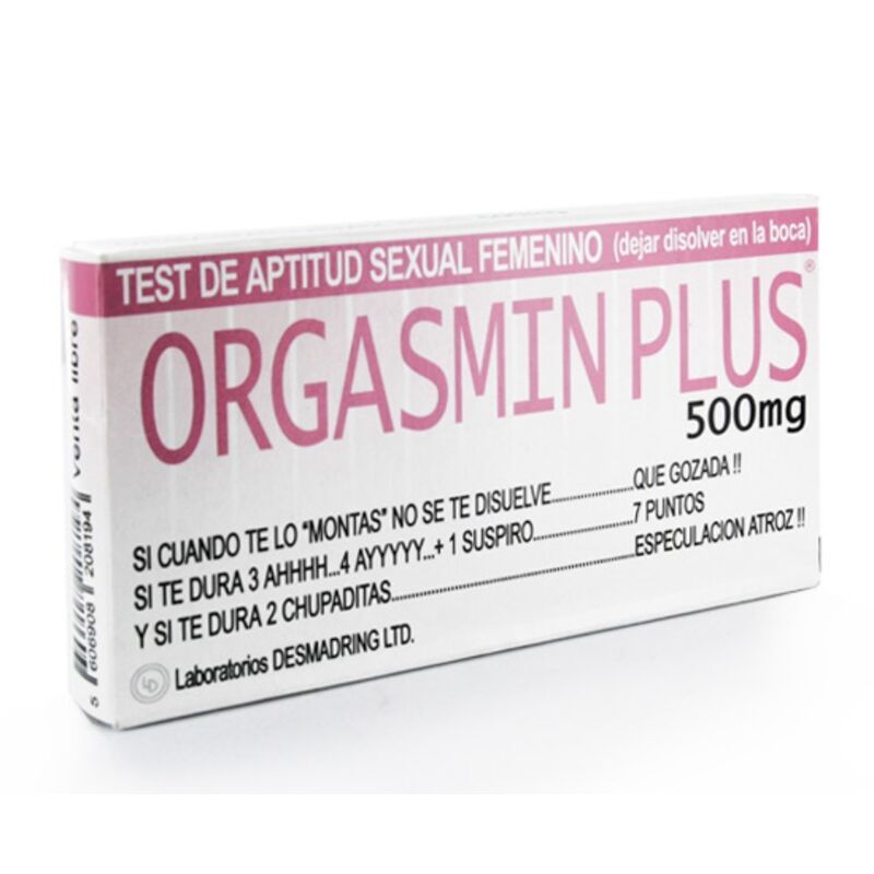 DIABLO GOLOSO - SCATOLA DI CARAMELLE FEMMINILE ORGASMIN PLUS DIABLO GOLOSO - ORGASMIN PLUS FEMALE CANDY BOX