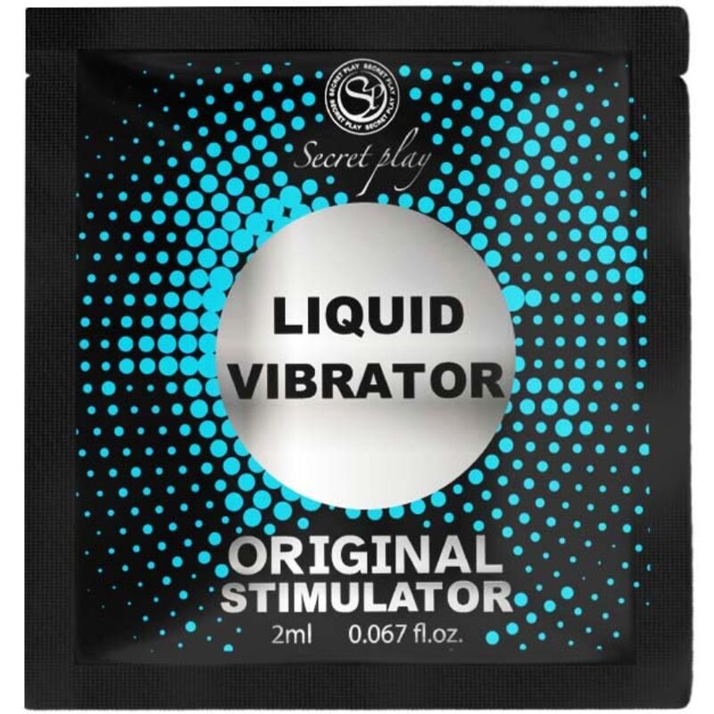 SECRETPLAY - VIBRATORE LIQUIDO UNISEX STIMOLATORE 2 ML SECRETPLAY - VIBRATORE LIQUIDO UNISEX STIMOLATORE 2 ML