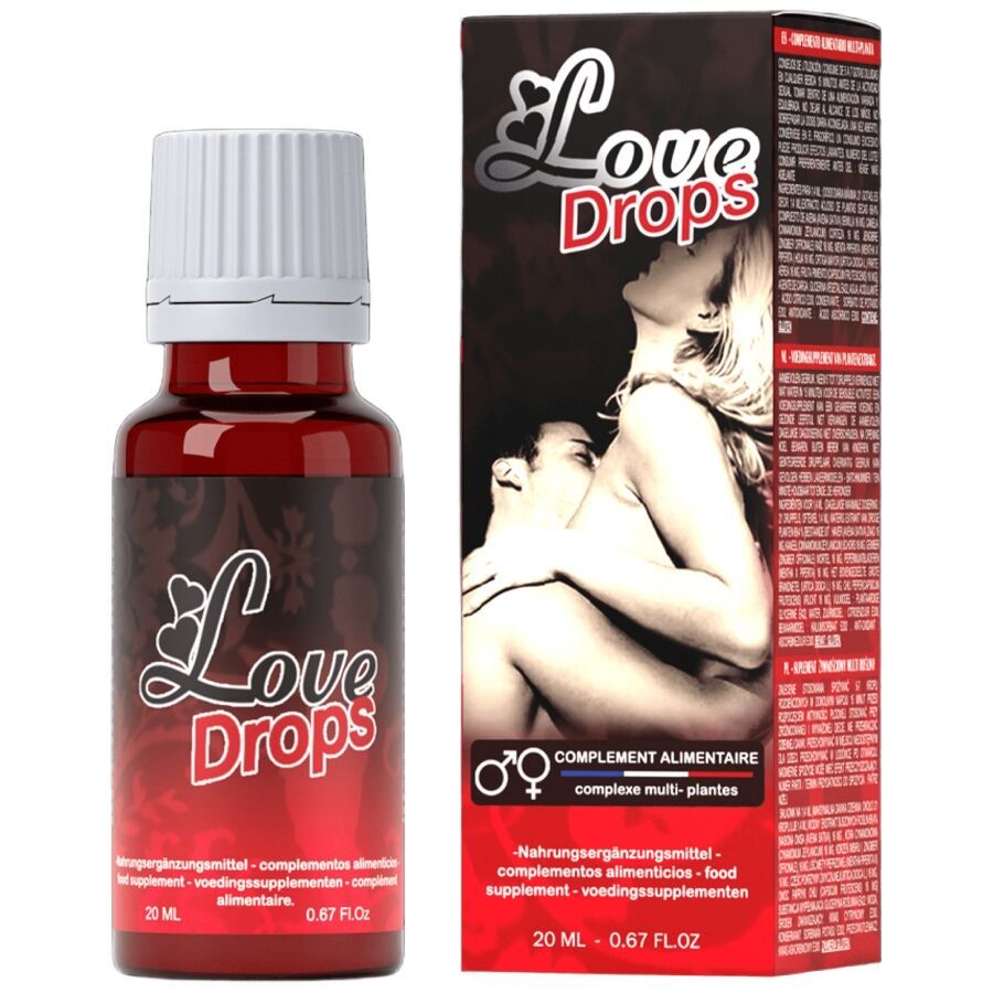 RUF - GOCCE DAMORE GOCCE DAMORE STIMOLANTI 30ML RUF - LOVE DROPS STIMULATING LOVE DROPS 30ML