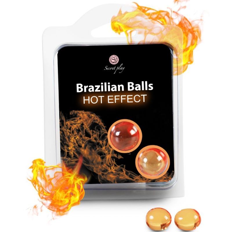 SECRETPLAY - PALLINE BRASILIANE EFFETTO RISCALDANTE 2 UNIT� SECRETPLAY - PALLINE BRASILIANE EFFETTO RISCALDANTE 2 UNIT�