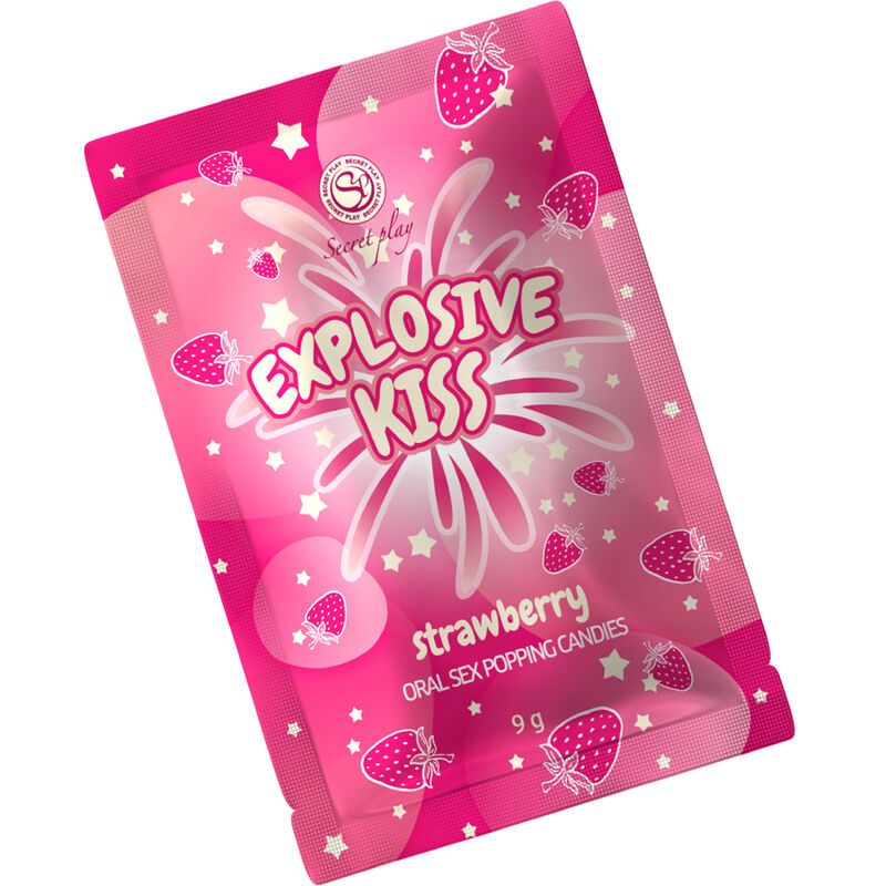 SECRETPLAY - CARAMELLE ESPLOSIVE ALLA FRAGOLA SECRETPLAY - STRAWBERRY EXPLOSIVE CANDIES