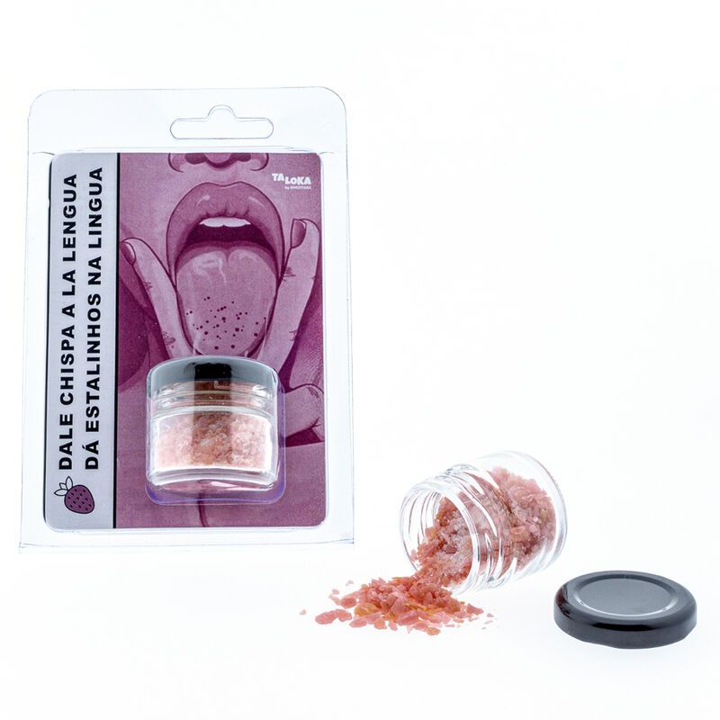 TALOKA - FRIZZANTE PER LA LINGUA! BACI MAGICI ALLA FRAGOLA TALOKA - SPARKLING FOR THE TONGUE! STRAWBERRY MAGICAL KISSES