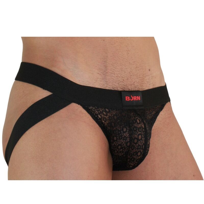 BURN - 005 JOCK LINGERIE NERO S BURN - 005 JOCK LINGERIE NERO S