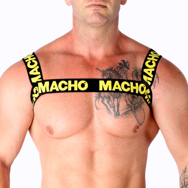 MACHO - DOPPIO CABLAGGIO GIALLO MACHO - DOPPIO CABLAGGIO GIALLO
