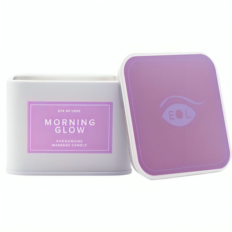 EYE OF LOVE - CANDELA DA MASSAGGIO MORNING GLOW PER DONNA 150 ML EYE OF LOVE - MORNING GLOW MASSAGE CANDLE FOR WOMEN 150 ML