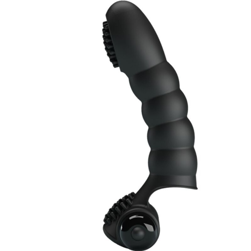 PRETTY LOVE - VIBRATORE DA DITA ALEXANDER 10 VIBRAZIONI NERO PRETTY LOVE - VIBRATORE DA DITA ALEXANDER 10 VIBRAZIONI NERO