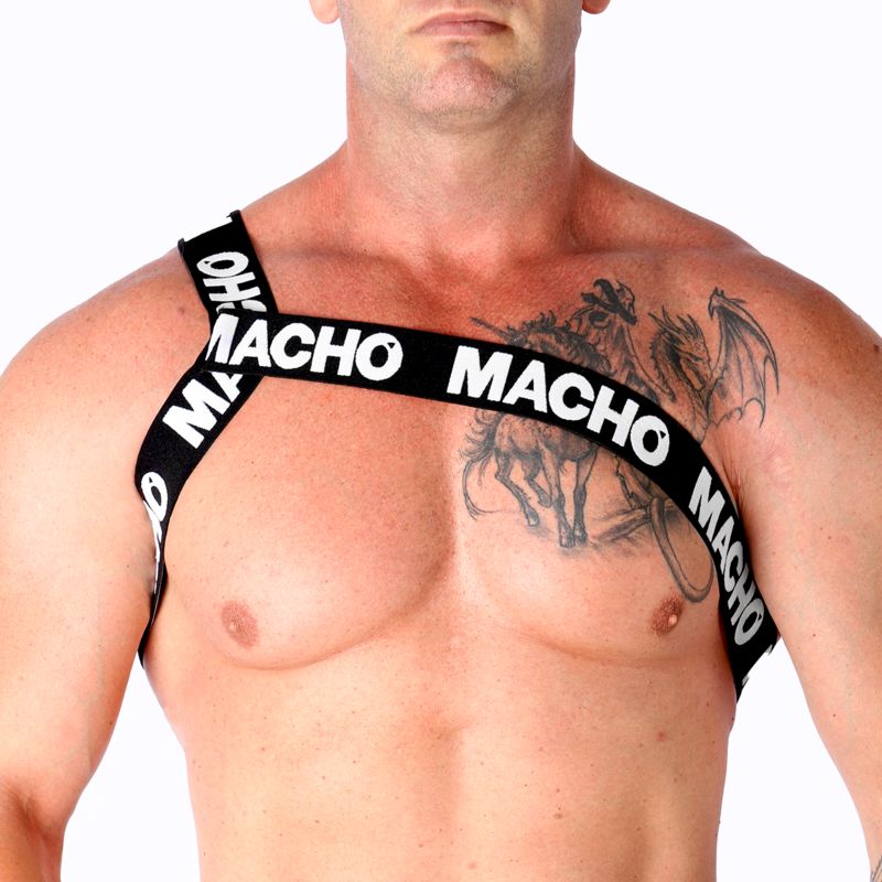 MACHO - PETTORINA ROMANA BIANCA L/XL MACHO - PETTORINA ROMANA BIANCA L/XL