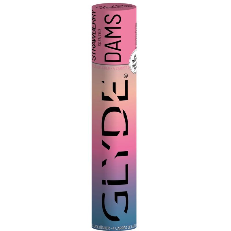 SHEER GLYDE - DAMS LAMINAS LATTICE SESSO ORALE FRAGOLA SHEER GLYDE - DAMS LAMINAS LATTICE SESSO ORALE FRAGOLA