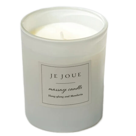 JE JOUE - CANDELA DA MASSAGGIO DI LUSSO YLANG YLANG E MANDARINO JE JOUE - LUXURY MASSAGE CANDLE - YLANG YLANG & MANDARIN