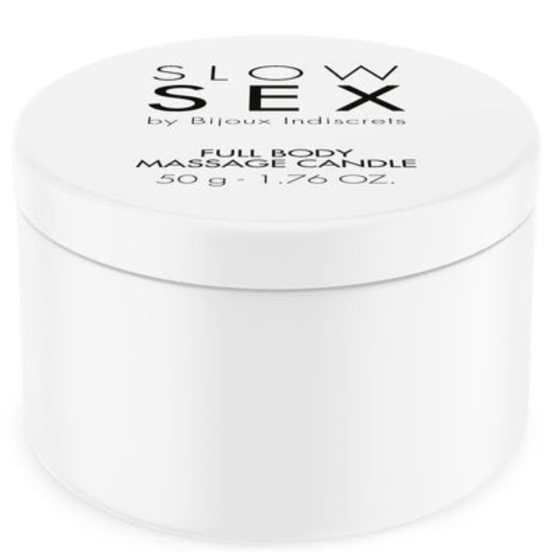 BIJOUX - SLOW SEX CANDELA DA MASSAGGIO CORPO 50 G BIJOUX - SLOW SEX CANDELA DA MASSAGGIO CORPO 50 G