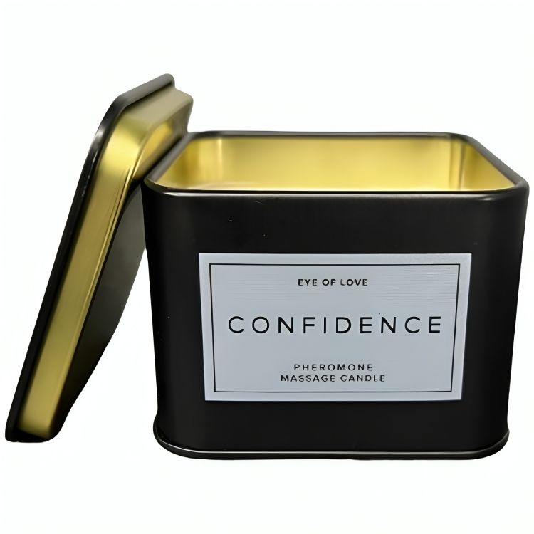 EYE OF LOVE - CANDELA DA MASSAGGIO FIDUCIA PER UOMO 150 ML EYE OF LOVE - CONFIDENCE MASSAGE CANDLE FOR MEN 150 ML