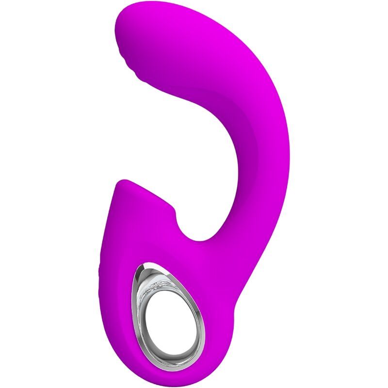 PRETTY LOVE - SIBEL SIBEL VIBRATORE PUNTO G + STIMOLATORE CLITORIDEO 10 VIBRAZIONI VIOLA PRETTY LOVE - SIBEL SIBEL VIBRATORE PUNTO G + STIMOLATORE CLITORIDEO 10 VIBRAZIONI VIOLA