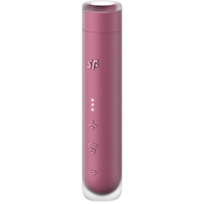 SATISFYER - STIMOLATORE CLITORIDEO FIRST KISS WAVE GARNET SATISFYER - STIMOLATORE CLITORIDEO FIRST KISS WAVE GARNET