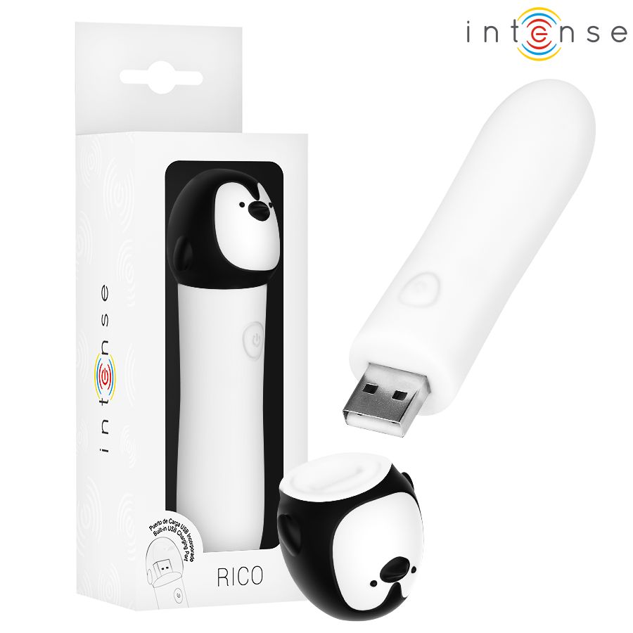 INTENSO - RICCO VIBRANTE PROIETTILE PINGUINO INTENSE - RICO VIBRATING BULLET PENGUIN
