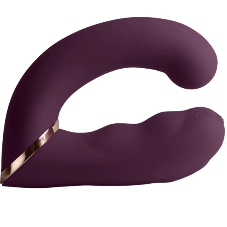 ROCKS-OFF - GEMINI DOPPIO VIBRATORE STIMOLATORE DEL CLITORIDE PUNTO G VIOLA ROCKS-OFF - GEMINI DUAL VIBRATOR G-SPOT CLITORIS STIMULATOR PURPLE
