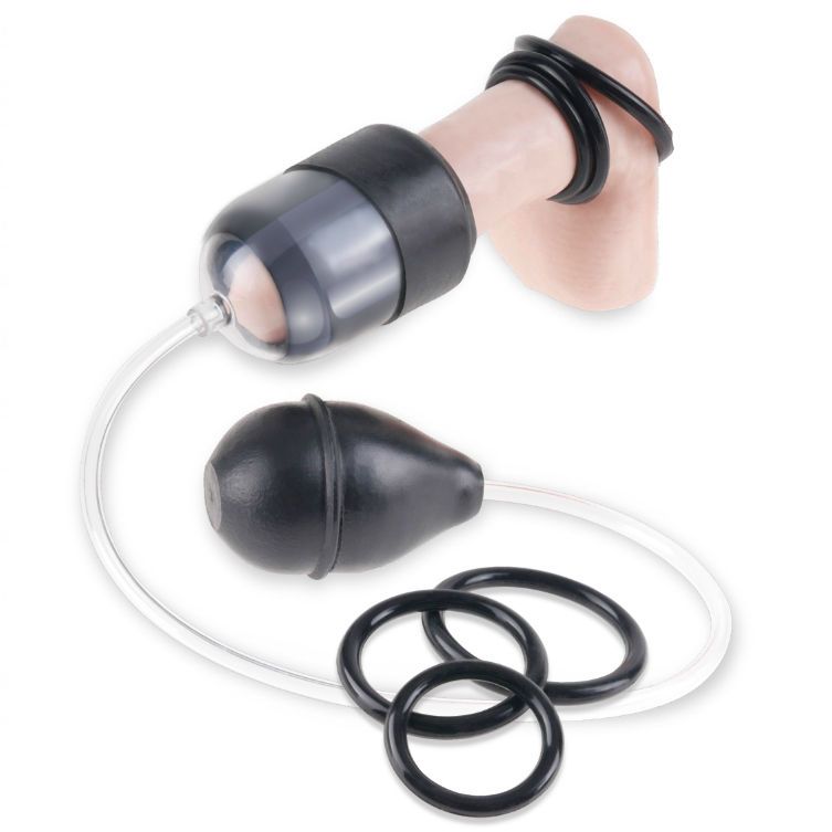 FETISH FANTASY SERIES - SERIE DI GHIANDOLE ASPIRANTI CON ANELLI POTENZIANTI FETISH FANTASY SERIES - SERIE DI GHIANDOLE ASPIRANTI CON ANELLI POTENZIANTI