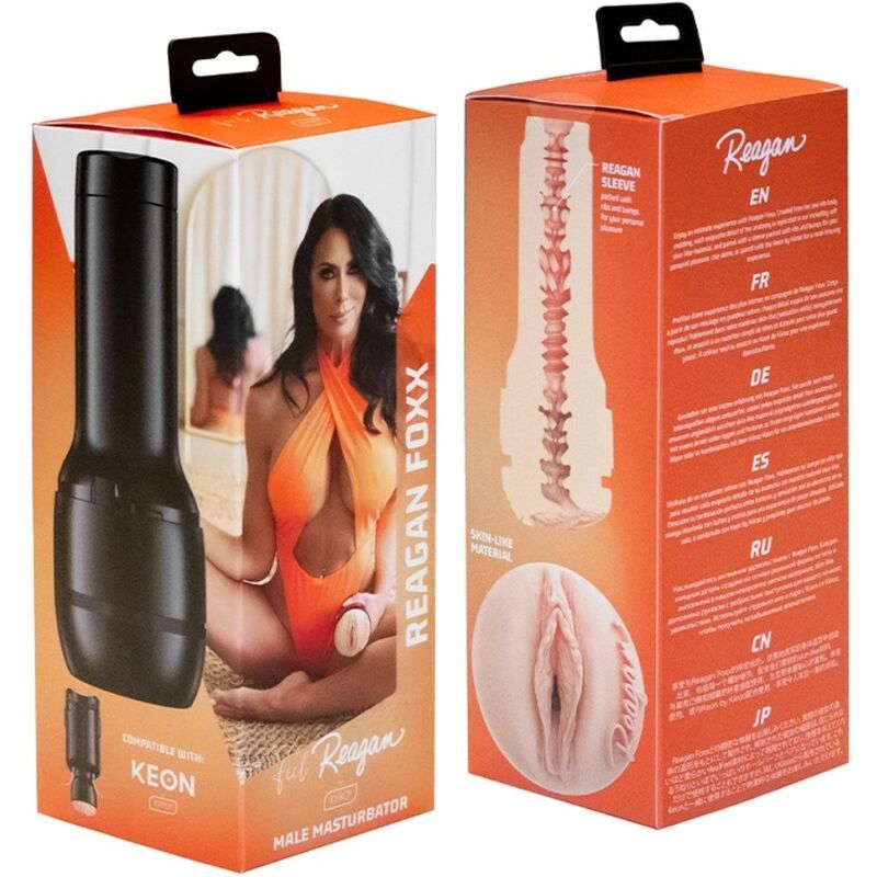 KIIROO - SENTI REAGAN FOXX STROKER COLLEZIONE KIIROO STARS KIIROO - SENTI REAGAN FOXX STROKER COLLEZIONE KIIROO STARS