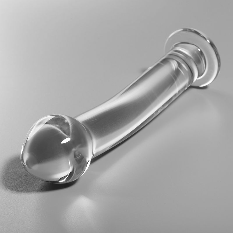 NEBULA SERIES BY IBIZA - MODELLO 11 DILDO IN VETRO BOROSILICATO TRASPARENTE 16 CM -O- 3 CM NEBULA SERIES BY IBIZA - MODELLO 11 DILDO IN VETRO BOROSILICATO TRASPARENTE 16 CM -O- 3 CM