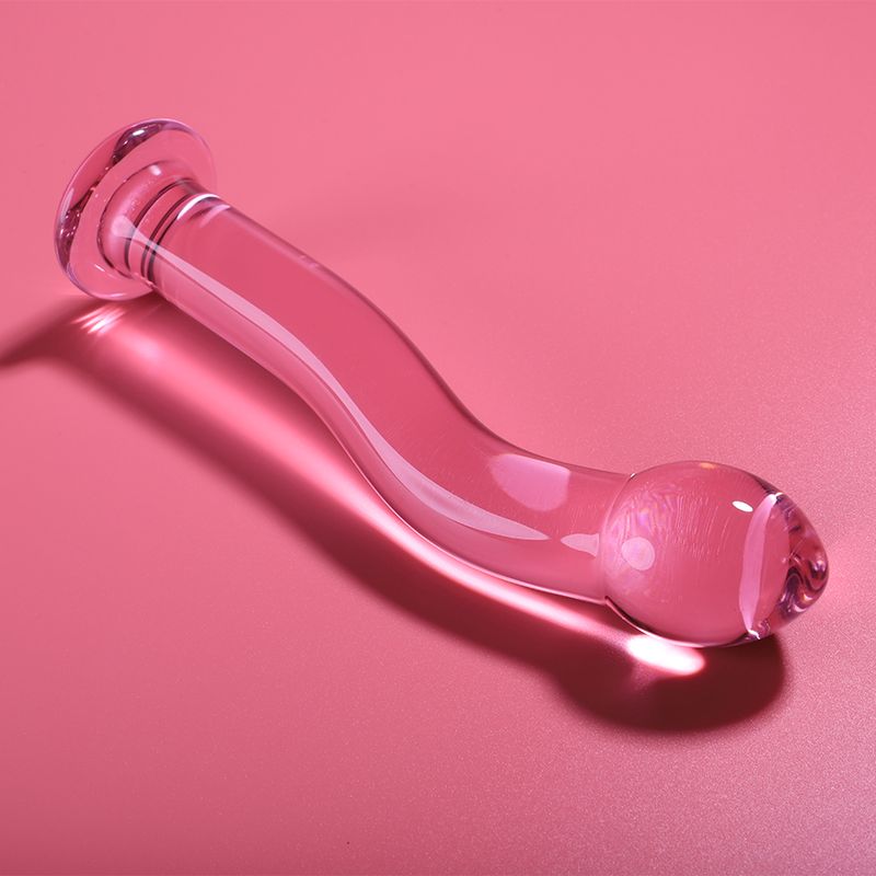 NEBULA SERIES BY IBIZA - MODELLO 18 DILDO IN VETRO BOROSILICATO ROSA 18.5 CM -O- 3.5 CM NEBULA SERIES BY IBIZA - MODEL 18 DILDO BOROSILICATE GLASS PINK 18.5 CM -O- 3.5 CM