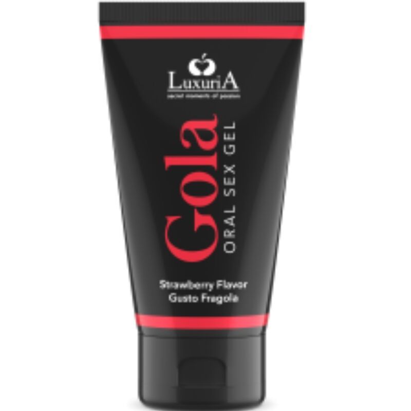 INTIMATELINE LUXURIA - GEL PER SESSO ORALE GUSTO FRAGOLA 50 ML INTIMATELINE LUXURIA - ORAL SEX GEL STRAWBERRY FLAVOR 50 ML
