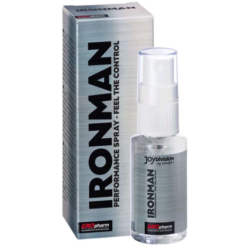 JOYDIVISION EROPHARM Ironman Spray Prestazioni Uomo 30ml JOYDIVION EROPHARM - SPRAY PRESTAZIONI IRONMAN
