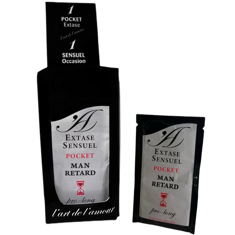 Extase Sensual Pocket Ritardante Maschile 10 ml EXTASE SENSUAL - POCKET RITARDANTE MASCHILE 10 ML