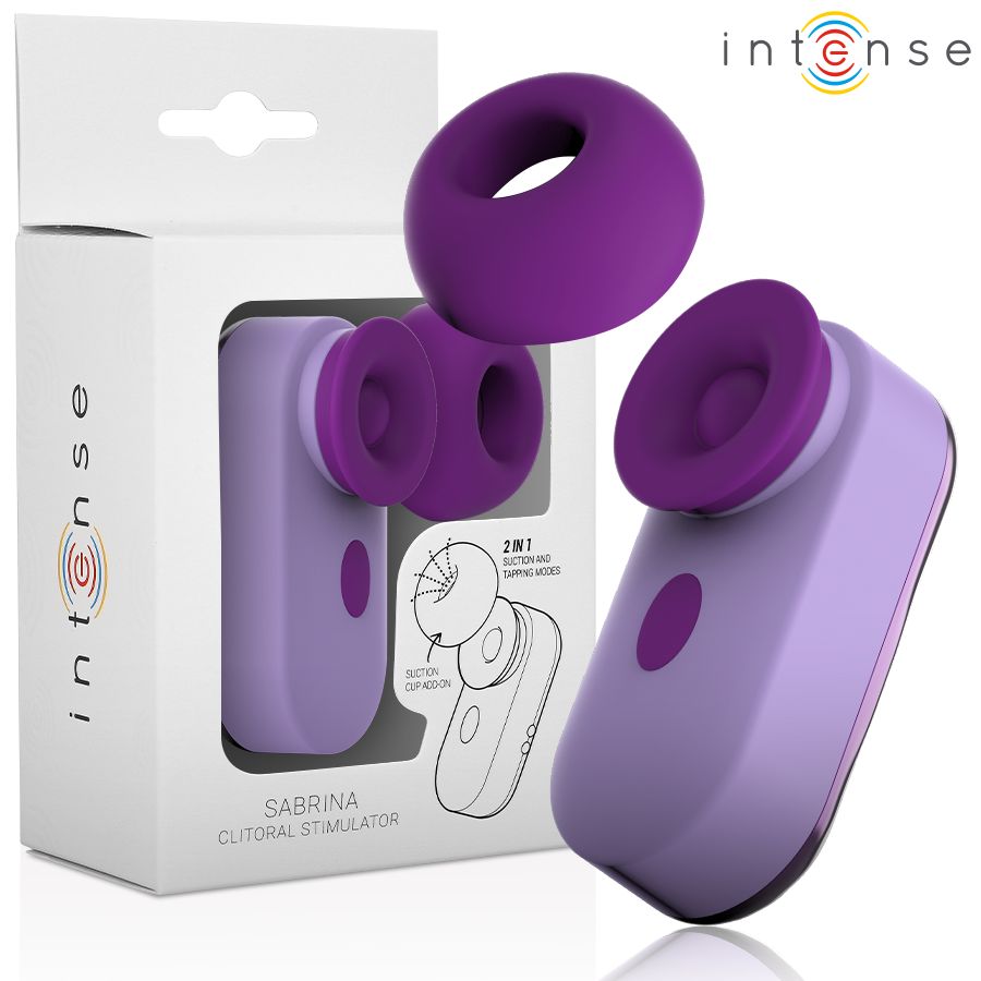 INTENSE - STIMOLATORE CLITORIDE SABRINA VIOLA INTENSE - SABRINA CLIT STIMULATOR PURPLE