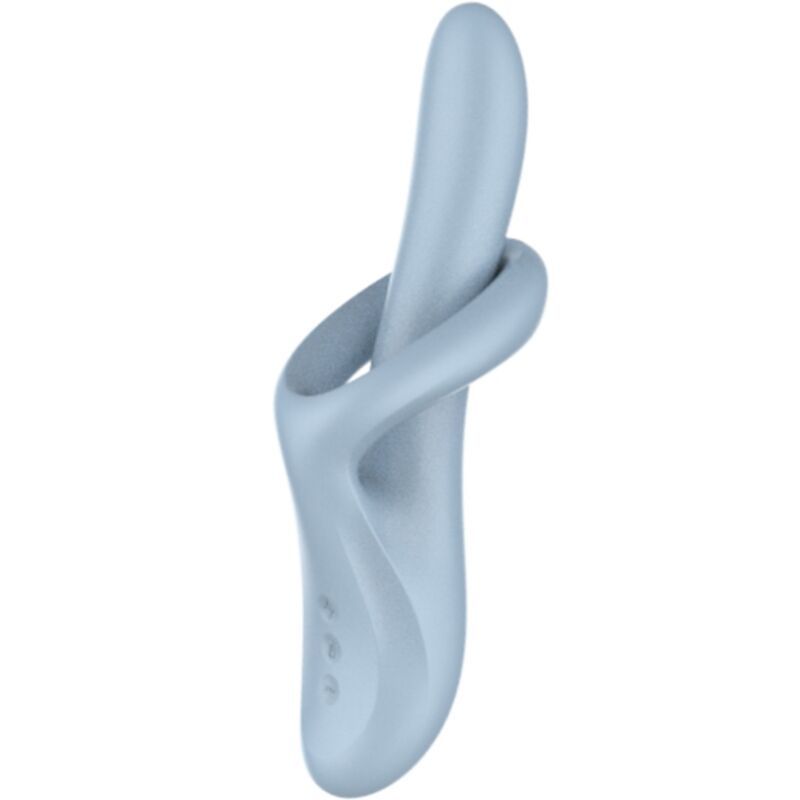 SATISFYER - HEAT FLEX 4 VIBRATORE EFFETTO CALORE 12 VIBRAZIONI BLU SATISFYER - HEAT FLEX 4 VIBRATORE EFFETTO CALORE 12 VIBRAZIONI BLU