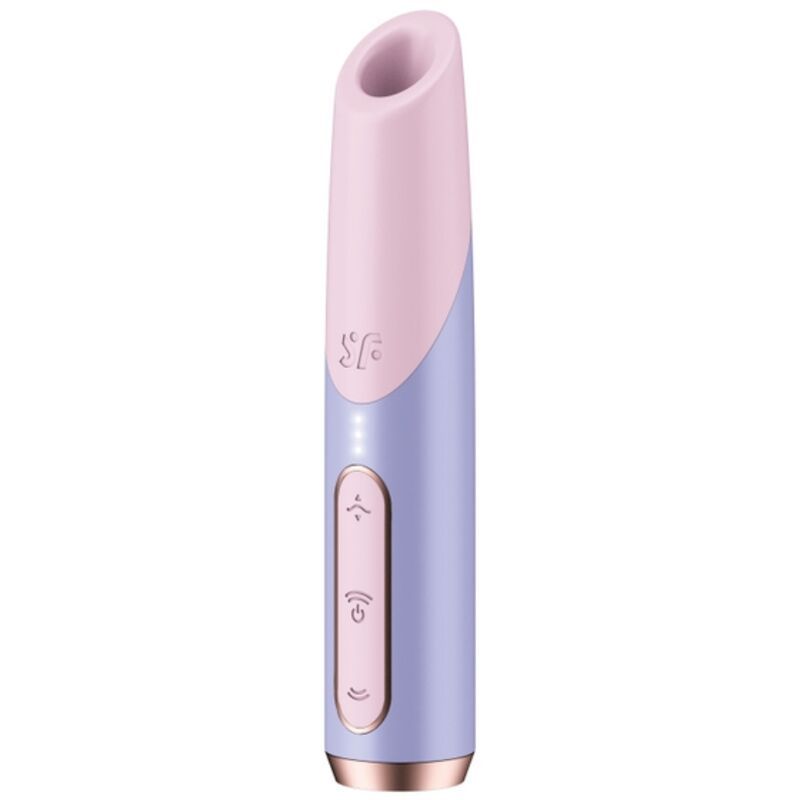 SATISFYER - STIMOLATORE CLITORIDEO BOLD KISS WAVE ROSA / VIOLA SATISFYER - STIMOLATORE CLITORIDEO BOLD KISS WAVE ROSA / VIOLA